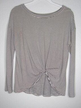 Love Cameron Striped long sleeve top - Size Large